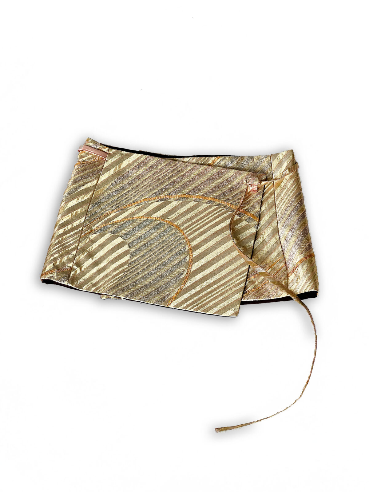 Gold Wrap Skirt