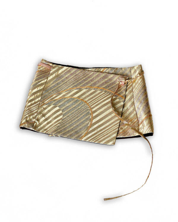 Gold Wrap Skirt