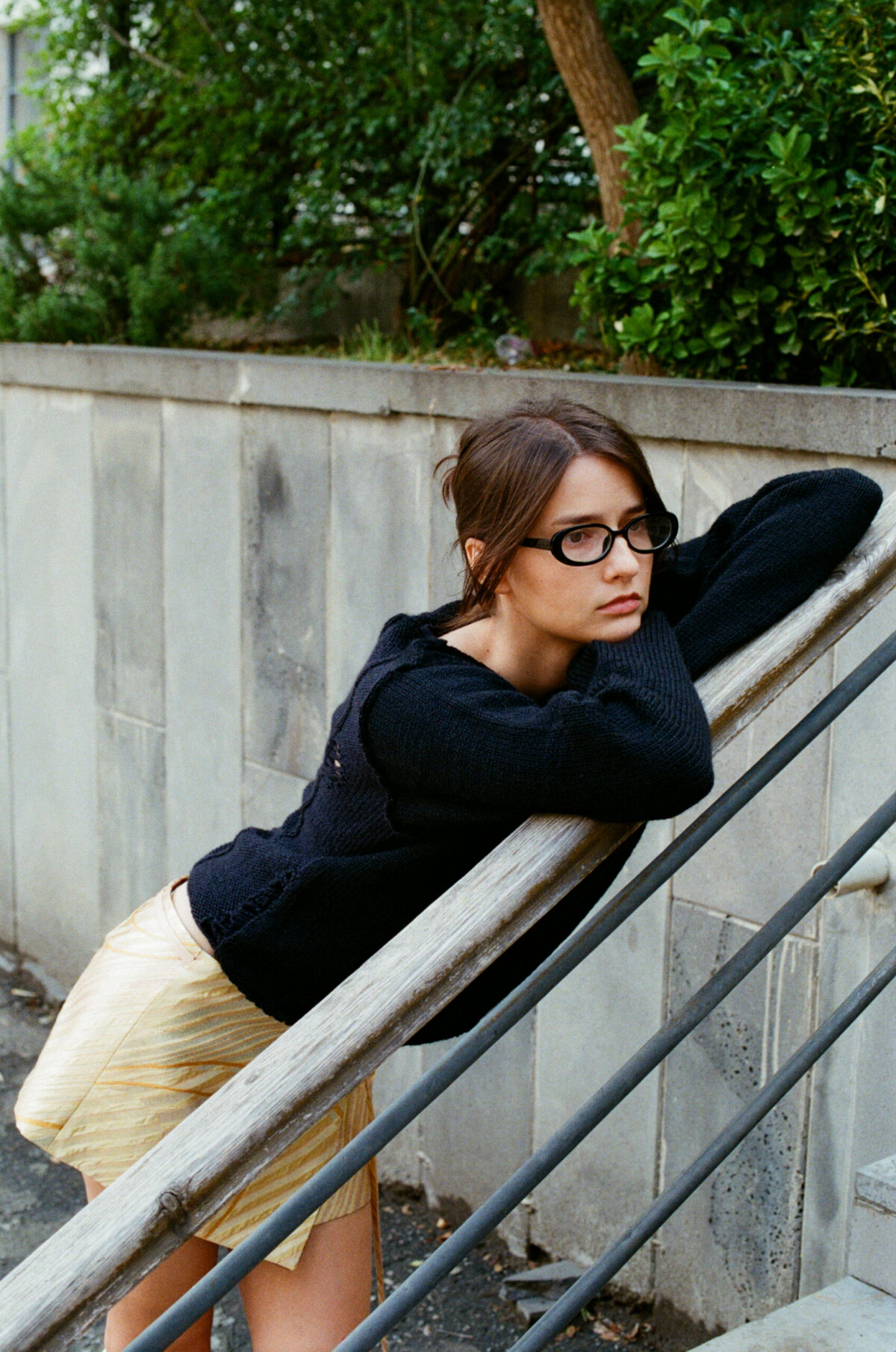 Gold Wrap Skirt - Image 7
