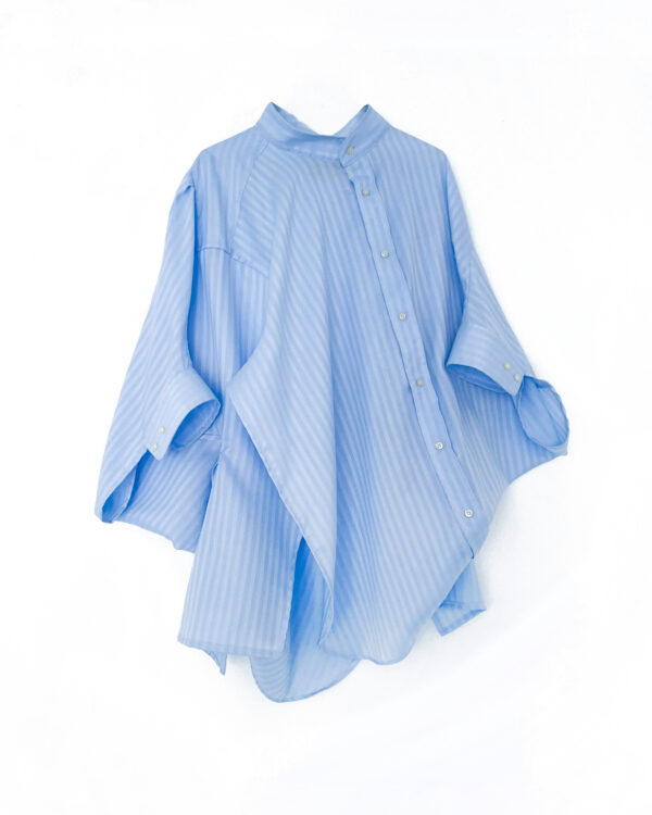 Sky blue Tilted shirt