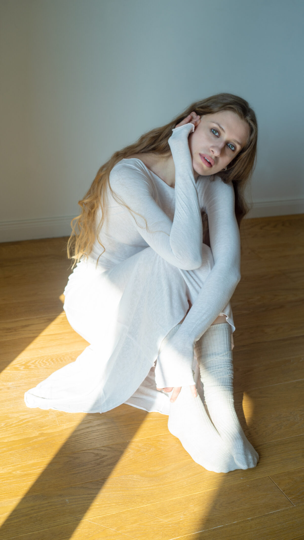 Pale Pink Morticia dress - Image 3