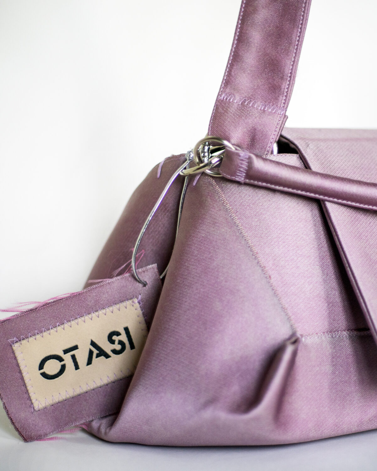 Violet Origami Bag - Image 2