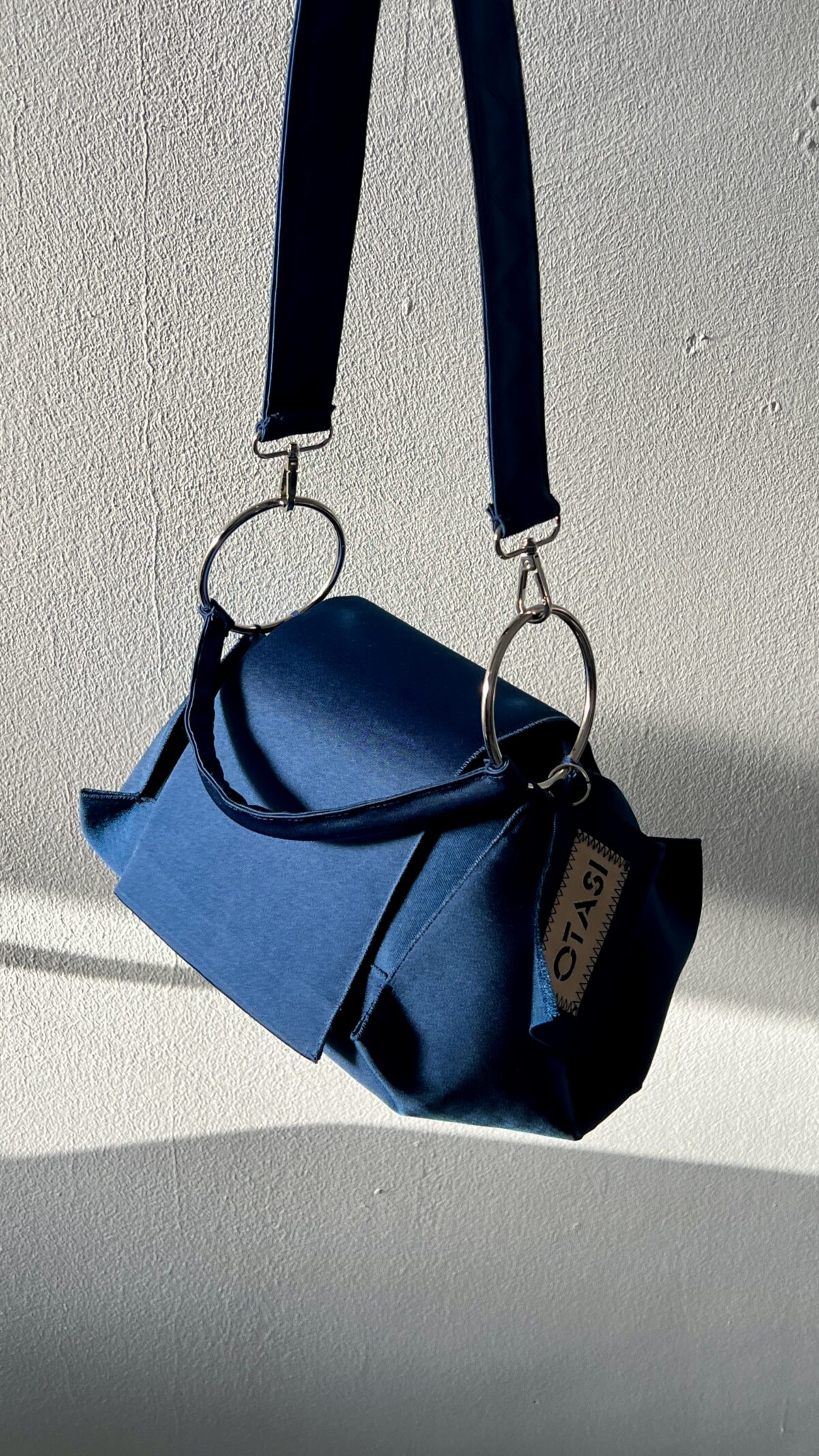 Navy Origami Bag - Image 3