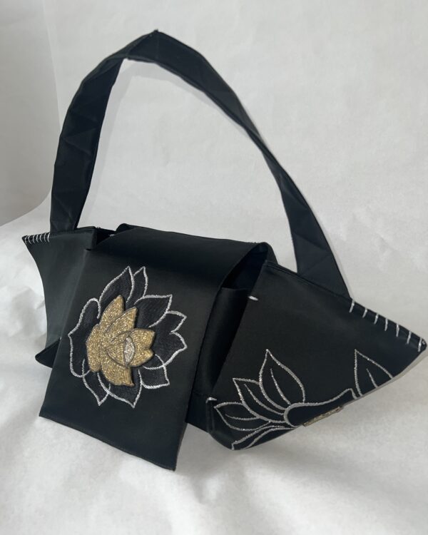 Origami Tote Bag with beads