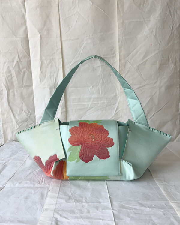 Mint Origami Tote Bag