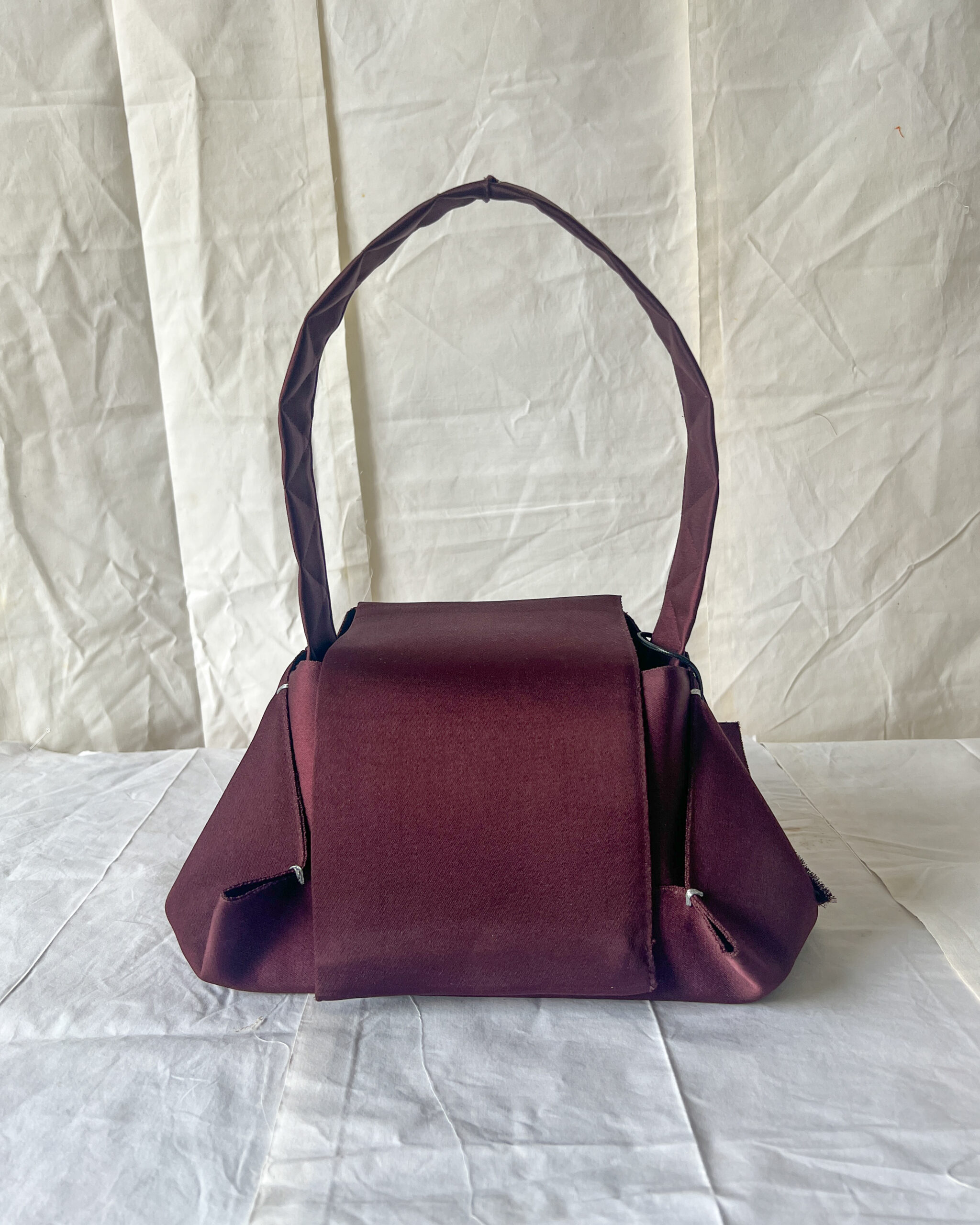 Deep Purple Origami Bag - Image 2