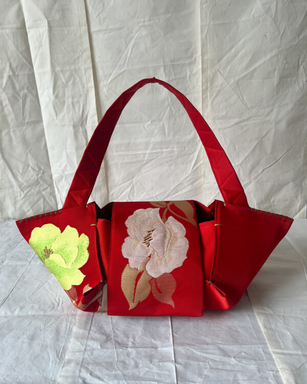 Red Origami Tote Bag